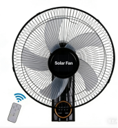 16" Rechargeable Wall Mounted Fan with Remote Control | 7200mAh Battery | Jumbo