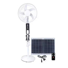 Load image into Gallery viewer, 16 Inches 5 blades rechargeable LD-8016/ Fan plug controller