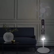 Load image into Gallery viewer, 16 Inches 5 blades rechargeable LD-8016/ Fan plug controller