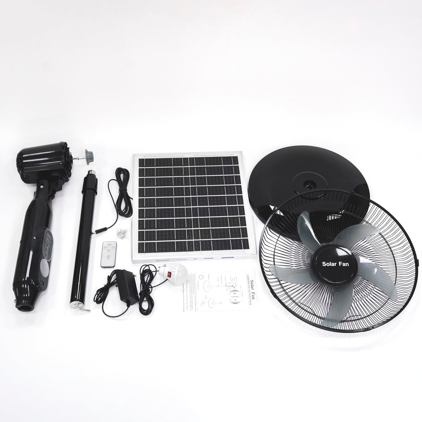 16-inch DC Rechargeable Stand Fan with Brushless Motor