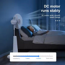 Load image into Gallery viewer, 16/ Inches 3 blades rechargeable stand fan LD-500  Fan plug controller