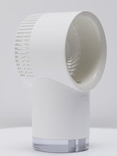 Load and play video in Gallery viewer, 5V Desktop Spray Ambient Light Water Cooling Fan Bladeless Portable Fan