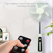 Load image into Gallery viewer, White And Black Wholesale 16 Inch Rechargable Fan With Light China Fan Rechargeable Solar Rechargeable Standing Fan