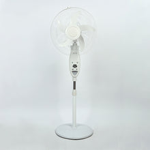 Load image into Gallery viewer, Hot Selling 16inch AC 12V DC Rechargeable Fan Price Cheap AC DC Fan Solar Fan Rechargeable Battery 16inch With Remote Control