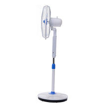 Load image into Gallery viewer, 16 inch BLDC Motor Solar Powered Solar Fan 12V DC Stand Fan Pedestal Floor Fan