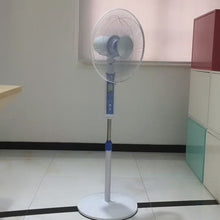 Load and play video in Gallery viewer, 16 inch BLDC Motor Solar Powered Solar Fan 12V DC Stand Fan Pedestal Floor Fan