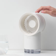 Load image into Gallery viewer, 5V Desktop Spray Ambient Light Water Cooling Fan Bladeless Portable Fan