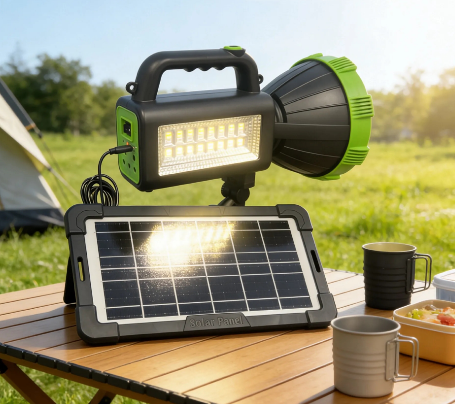 DC Solar Rechargeable Lights