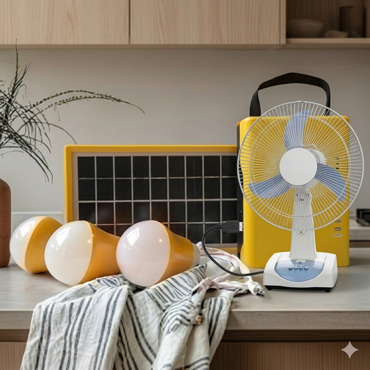 12"-16" Pure DC Input Desk Fan with AC/DC Adapter Compatibility | Jumbo