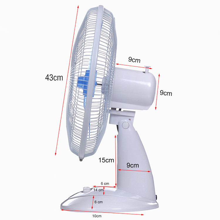 12" to 16" Low-Power BLDC DC Table Fan (10W-20W) | OEM/ODM Factory - Jumb