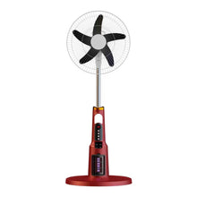 Load image into Gallery viewer, Functional solar fan rechargable fan lithium battery powered mosquito killing blue tooth night light remote control
