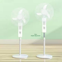 Load image into Gallery viewer, 16inch 3 blades rechargeable stand fan &nbsp;LD-801/ Fan Adapter controller
