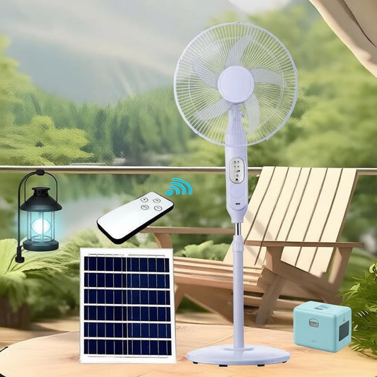 16-inch DC Rechargeable Stand Fan with Brushless Motor