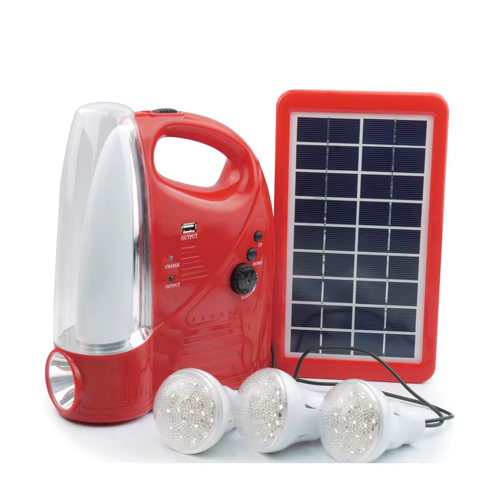 Multifunction Solar Rechargeable Camping Lantern