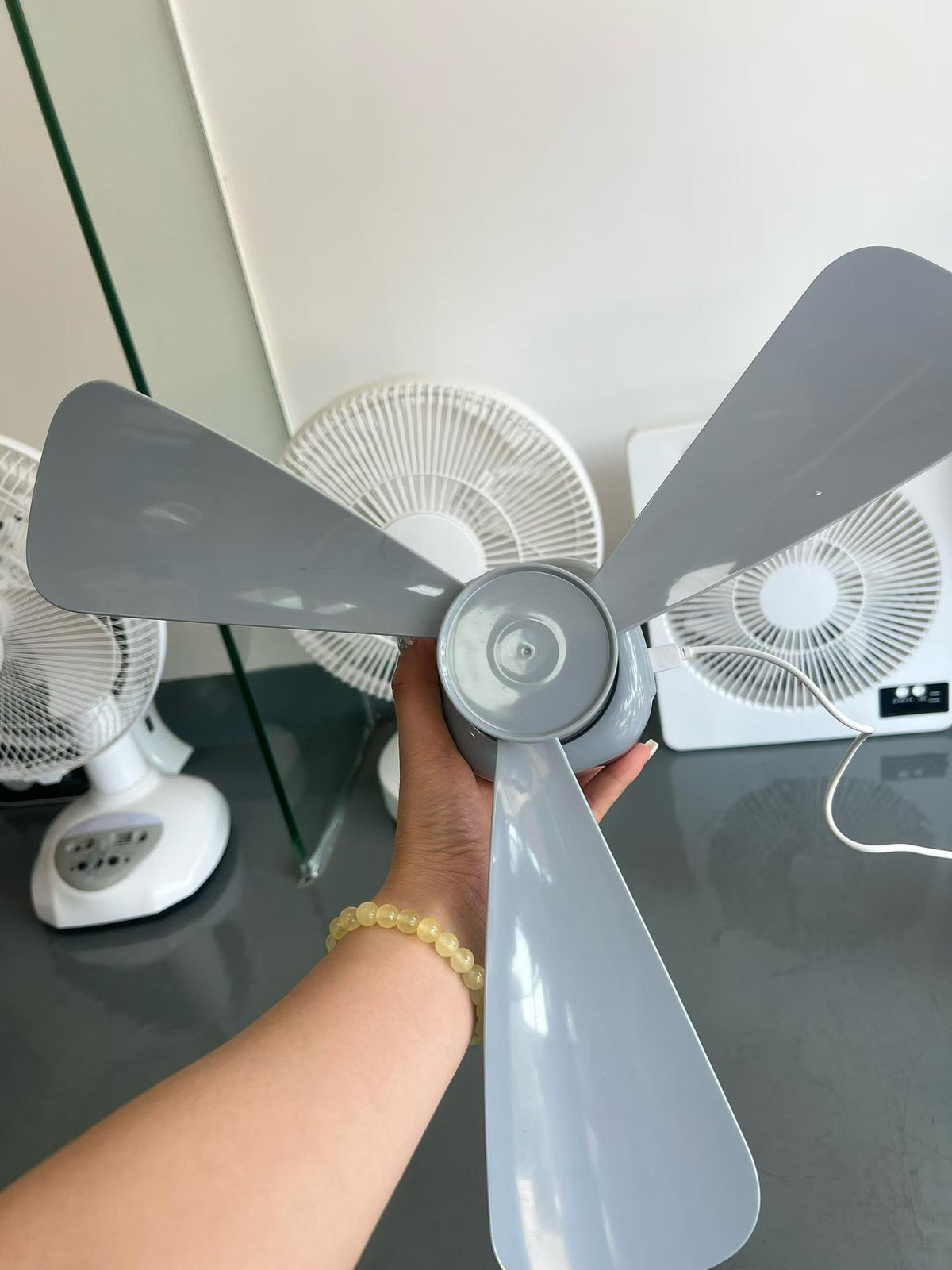 20-Inch Solar-Compatible Rechargeable Ceiling Fan with Remote | JMB-620