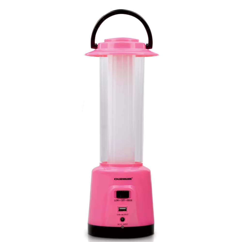 Solar-Compatible Rechargeable Camping Lantern