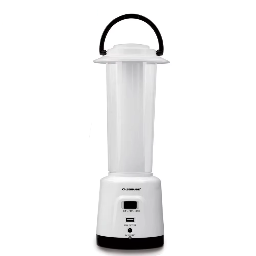 Solar-Compatible Rechargeable Camping Lantern
