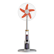 Load image into Gallery viewer, Functional solar fan rechargable fan lithium battery powered mosquito killing blue tooth night light remote control
