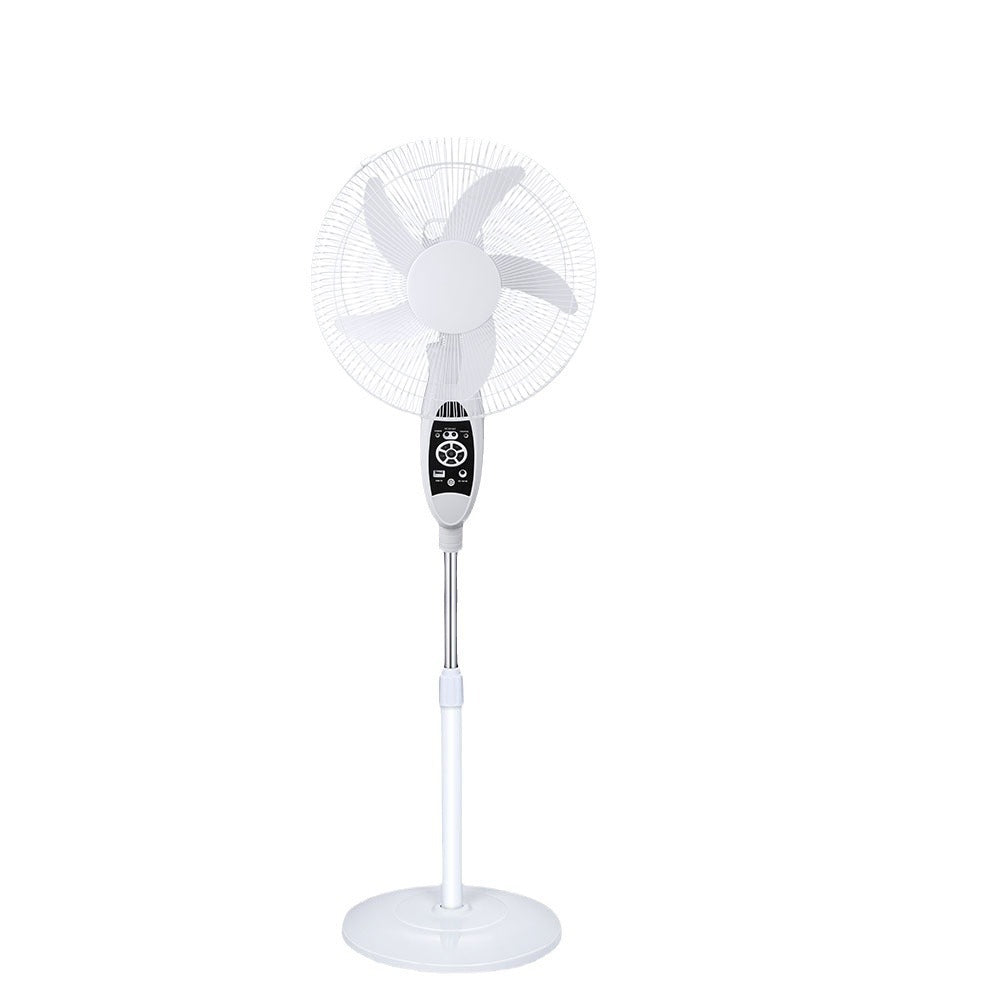 16/18-inch AC/DC Solar Rechargeable Fan with 9-Speed & Remote