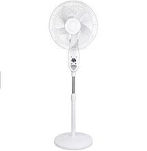 Load image into Gallery viewer, Hot Selling 16inch AC 12V DC Rechargeable Fan Price Cheap AC DC Fan Solar Fan Rechargeable Battery 16inch With Remote Control
