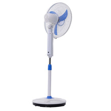 Load image into Gallery viewer, 16 inch BLDC Motor Solar Powered Solar Fan 12V DC Stand Fan Pedestal Floor Fan
