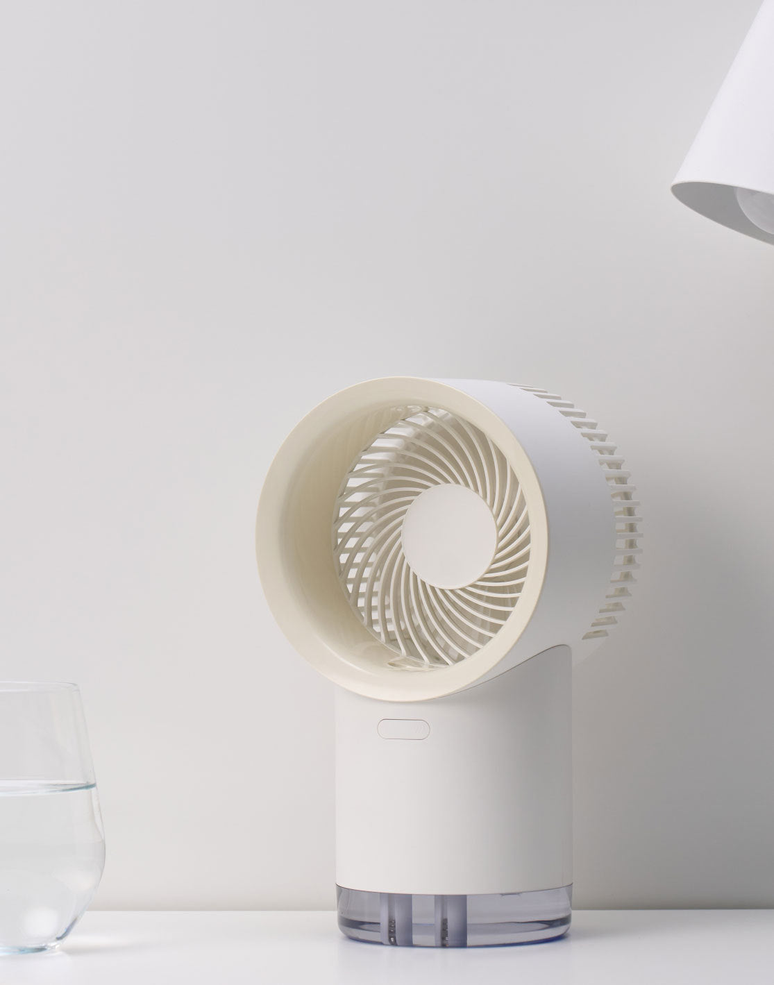 5V Desktop Spray Ambient Light Water Cooling Fan Bladeless Portable Fan