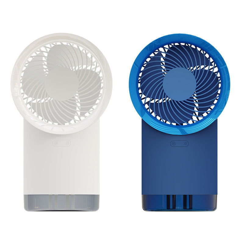 5V Desktop Spray Ambient Light Water Cooling Fan Bladeless Portable Fan