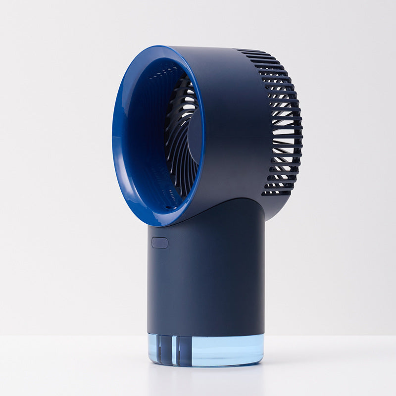 5V Desktop Spray Ambient Light Water Cooling Fan Bladeless Portable Fan